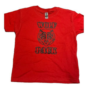 Wolf Pack custom graphic tshirt | Youth XS